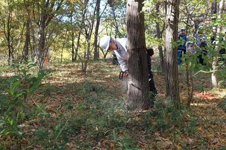 チェンそー デモストレーション