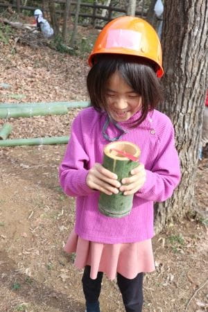 竹クラフト活動