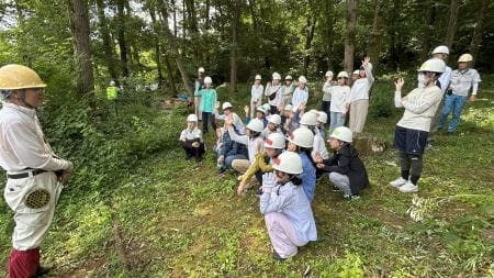 クラフトチームと伐採チームの班分け