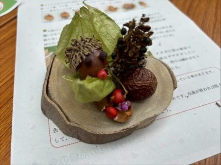 出来上がった作品