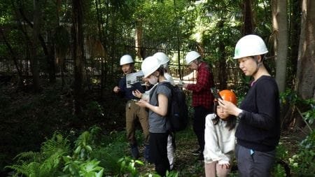 湧水地でのスペシャル自然観察会