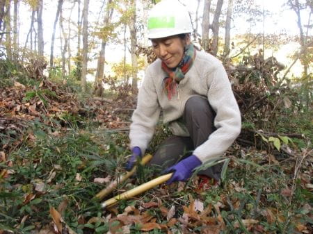 下草刈りに挑戦